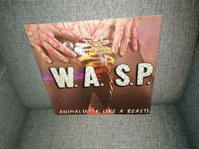 WASP: Animal-F__K Like A Beast 12" Single Red