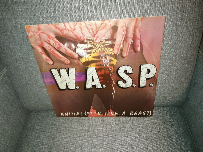 WASP: Animal-F__K Like A Beast 12" Single Red