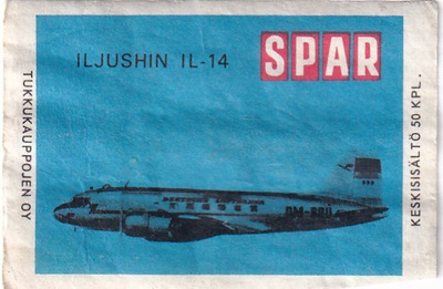Iljushin IL - 14. SPAR,  Lentokone , s97
