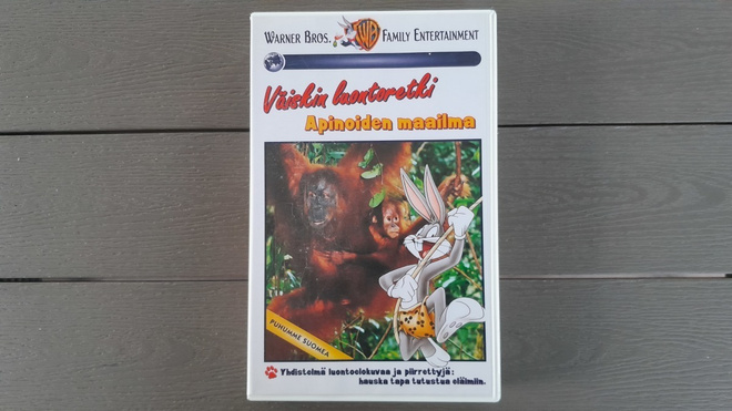 VHS: Väiskin Luontoretki: Apinoiden Maailma (1997)