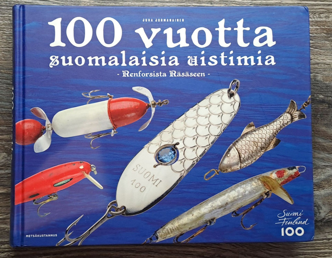 100 vuotta suomalaisia uistimia kirja!