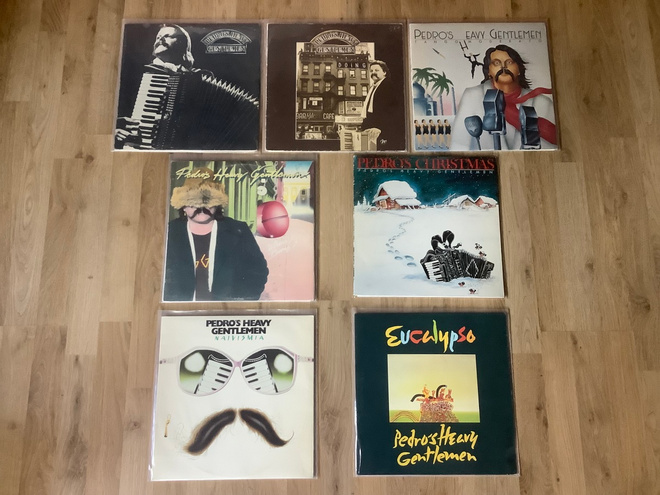 Pedro’s Heavy Gentlemen LP -Levyt x 7