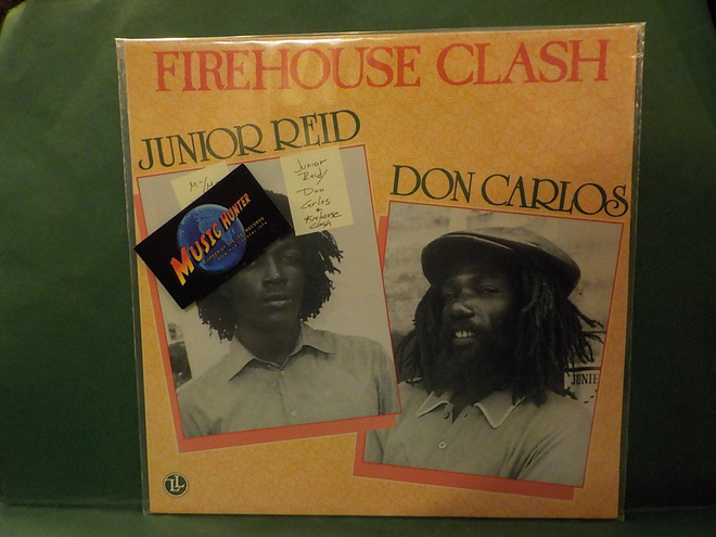 JUNIOR REID / DON CARLOS - FIREHOUSE CLASH M-/M- LP