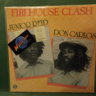 JUNIOR REID / DON CARLOS - FIREHOUSE CLASH M-/M- LP - pikkukuva 1