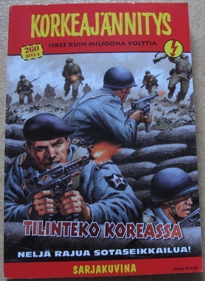Korkeajännitys pokkari 8/2006 : Tilinteko Koreassa