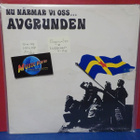 AVGRUNDEN - NU NÅRMAR VI OSS M-/EX SWE -75 PRESS LP - pikkukuva 1