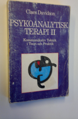 Claes Davidson : Psykoanalytisk terapi