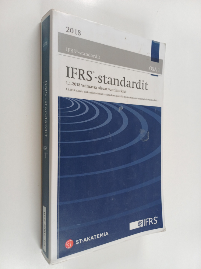 IFRS-standardit : 1.1. 2018 alkavilla tilikausilla noudat...