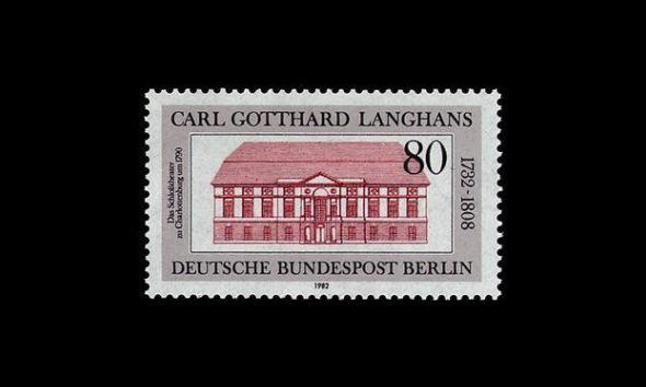 Berlin 684 ** Carl Gotthard Langhans (1982)
