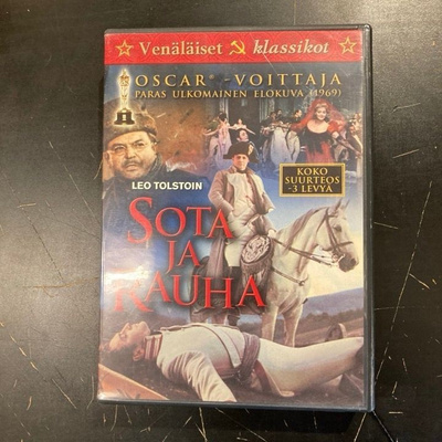 Sota ja rauha (1968) 3DVD