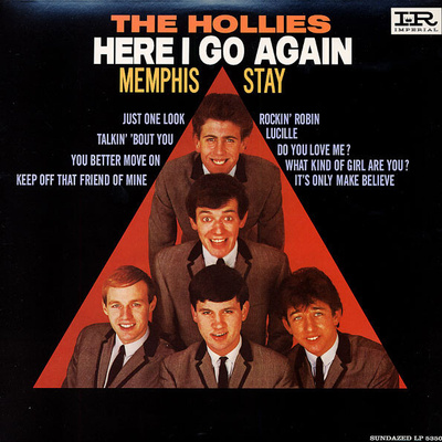 THE HOLLIES: Here I Go Again LP Mono
