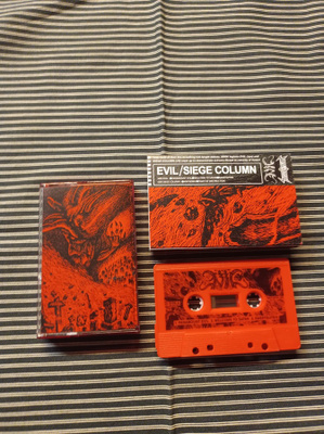 EVIL / SIEGE COLUMN Split KASETTI