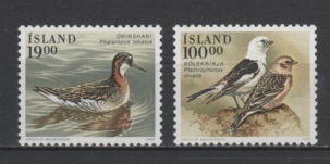 (S1589) ICELAND, 1989 (Birds). Mi ## 697-698. MNH**