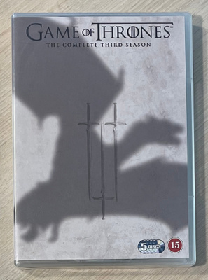 Game of Thrones: Kausi 3 (5DVD) uusi ja muoveissa
