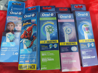 Oral-b hammasharja päitä 4pack