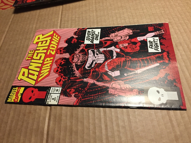 MARVEL THE PUNISHER WAR ZONE 8/1992 HYVÄ