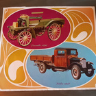 Vanha auto juliste Daimler 1898 ja Volvo 1927 - pikkukuva 1