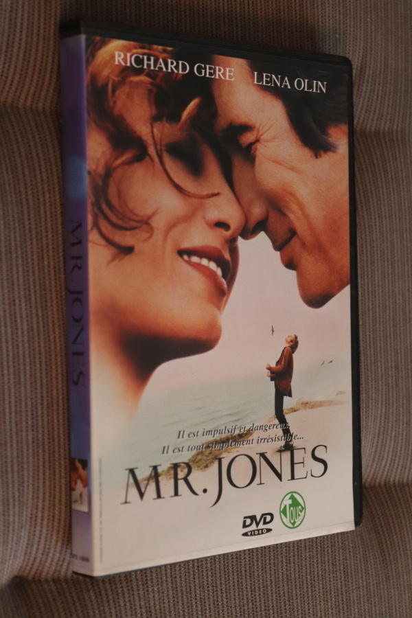 DVD Mr. Jones ( 1993 Richard Gere Lena Olin )