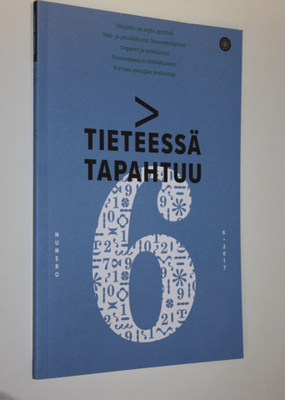 Tieteessä tapahtuu 6/2017