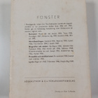 Tito Colliander : Fönster : noveller i urval 1932-1955 - pikkukuva 2