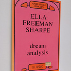 Ella F. Sharpe : Dream Analysis - pikkukuva 1