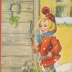Ramstedt Tonttu ja neliapilat - pieni kortti - pikkukuva 1