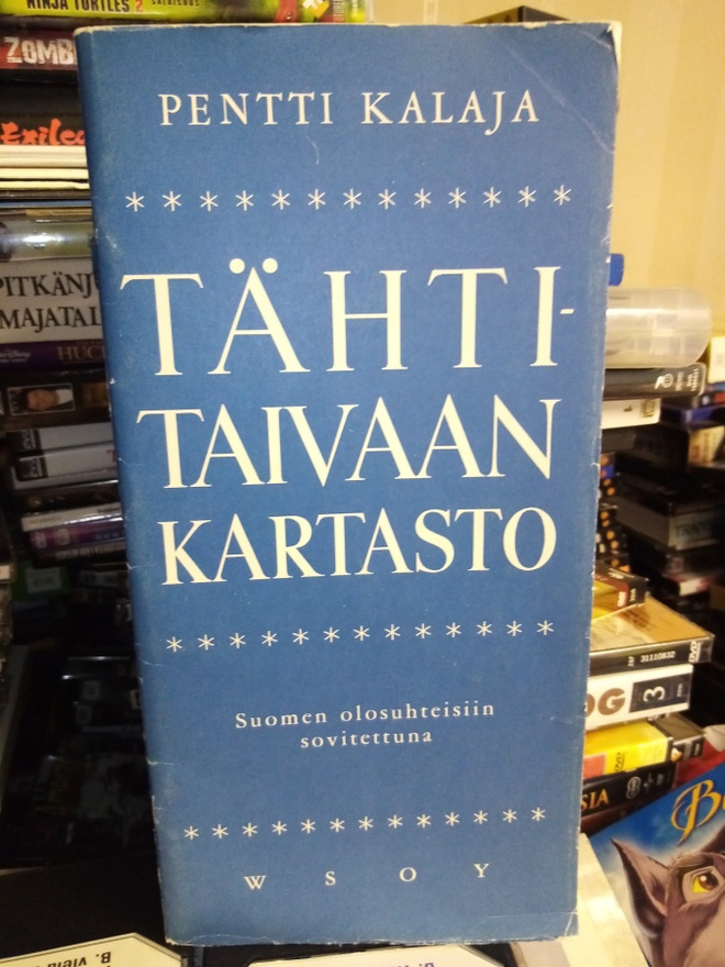 Pentti Kalaja TÄHTITAIVAAN KARTASTO ( 3 p. 1972 ) Sis.pk:t