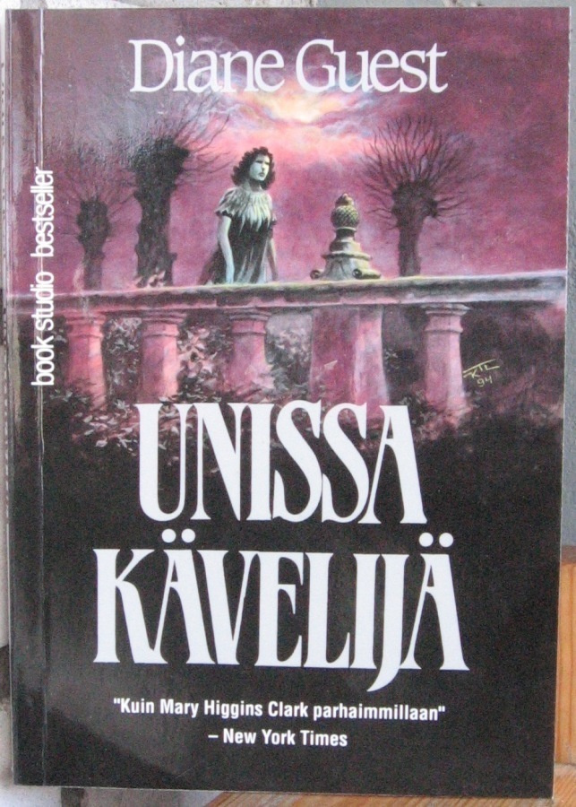 Diane Guest: Unissakävelijä, Book Studio 1994. 240 s.