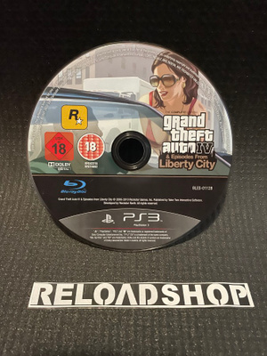 Grand Theft Auto IV & Episodes from Liberty City - DISC PS3