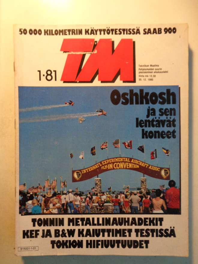 Tekniikan Maailma Nro 1/1981 (30.8)