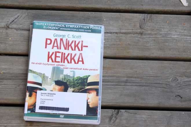 Pankkikeikka Bank Shot (1974) George C. Scott DVD