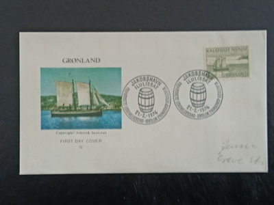 Grönlanti FDC 1974