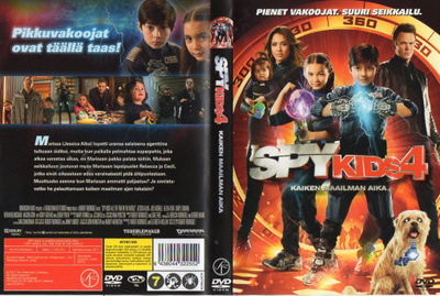Spy Kids 4 Kaiken Maailman Aika (17 884) k -FI- DVD suomik.