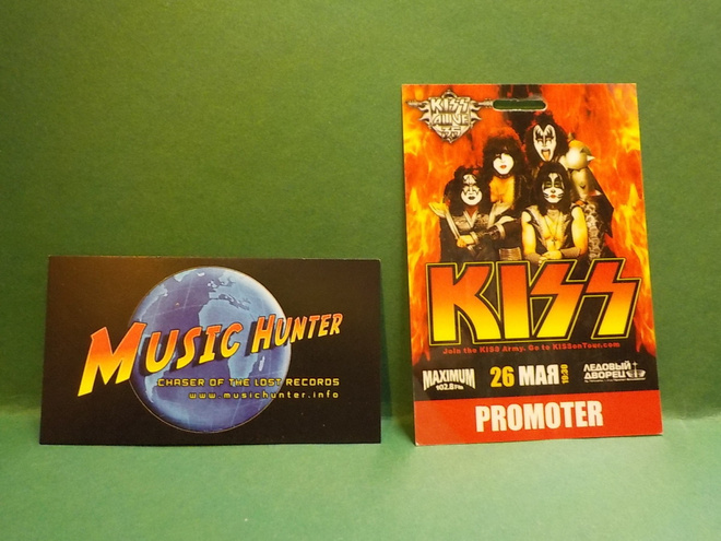 KISS - ALIVE 35, PROMOTER BACKSTAGE PASS