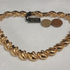 21k kullattu Kanadalainen sydän kaulakoru Gold plated - pikkukuva 5