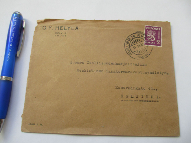 1933 PV 14 O.Y. Helylä liikekuori
