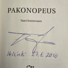 Taavi Soininvaara: Pakonopeus 1.p SIGNEERATTU - pikkukuva 3