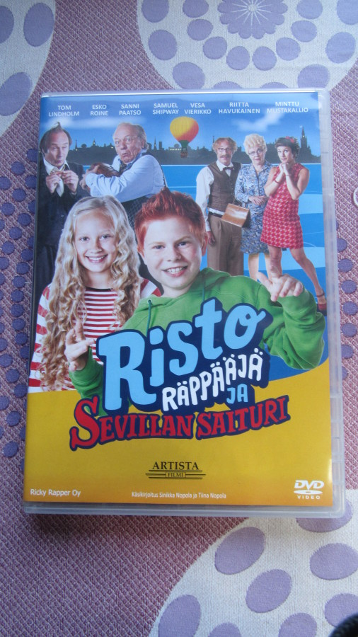 Risto Räppääjä ja Sevillan saituri DVD