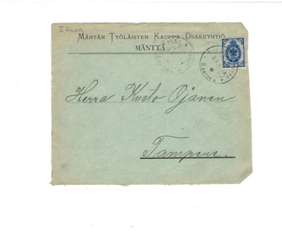 FIRMAKUORI MÄNTTÄ  TYÖLÄISTEN KAUPPA OY