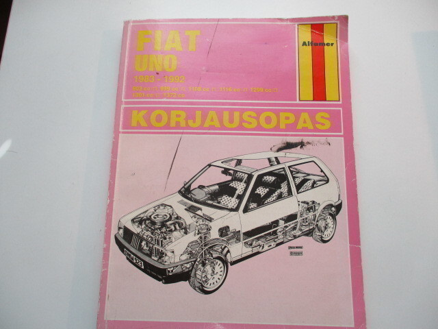 ALFAMER FIAT UNO KORJAUSOPAS