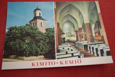 Kemiön kirkko vuodelta 1974