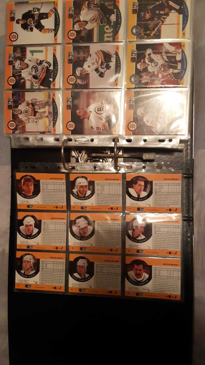 Pro Set peruskortit 1-405 (sarja 1)
