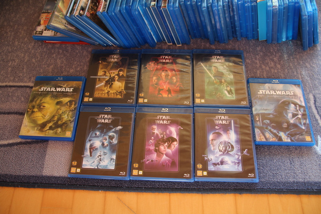 Star Wars 1-6 + Trilogy boksit [suomi]