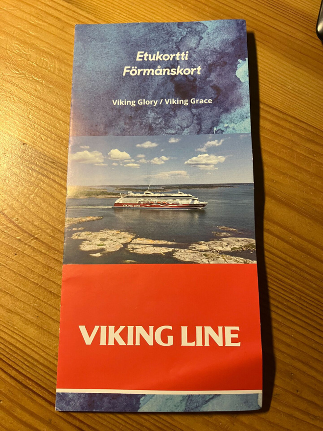 Viking Line etukortti / lahjakortti (voimassa 28.6.2026)