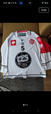 TPS #5 Lukka game worn pelipaita