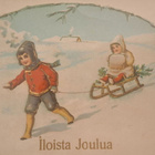 Vanha joulukortti - pikkukuva 1