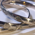 Hopea Rannerengas 3kpl. Sterling Silver / Mexico - pikkukuva 5