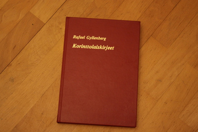 Rafael Gyllenberg Korinttolaiskirjeet #10