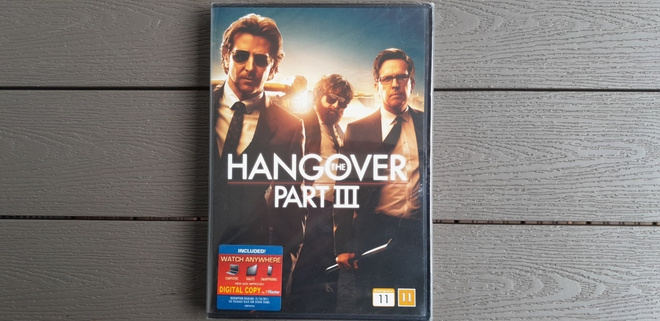 DVD: The Hangover Part III (Bradley Cooper 2013) UUSI