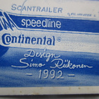 POSTIKORTTI RACING desing. Simo Riikonen v. 1992 KULKEMATON - pikkukuva 3